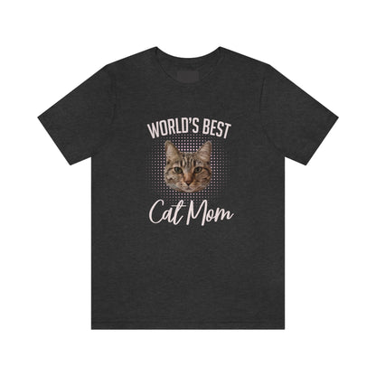 Customizable World's Best Cat Mom T-Shirt