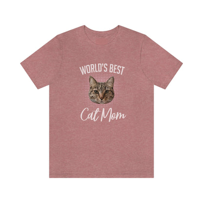 Customizable World's Best Cat Mom T-Shirt