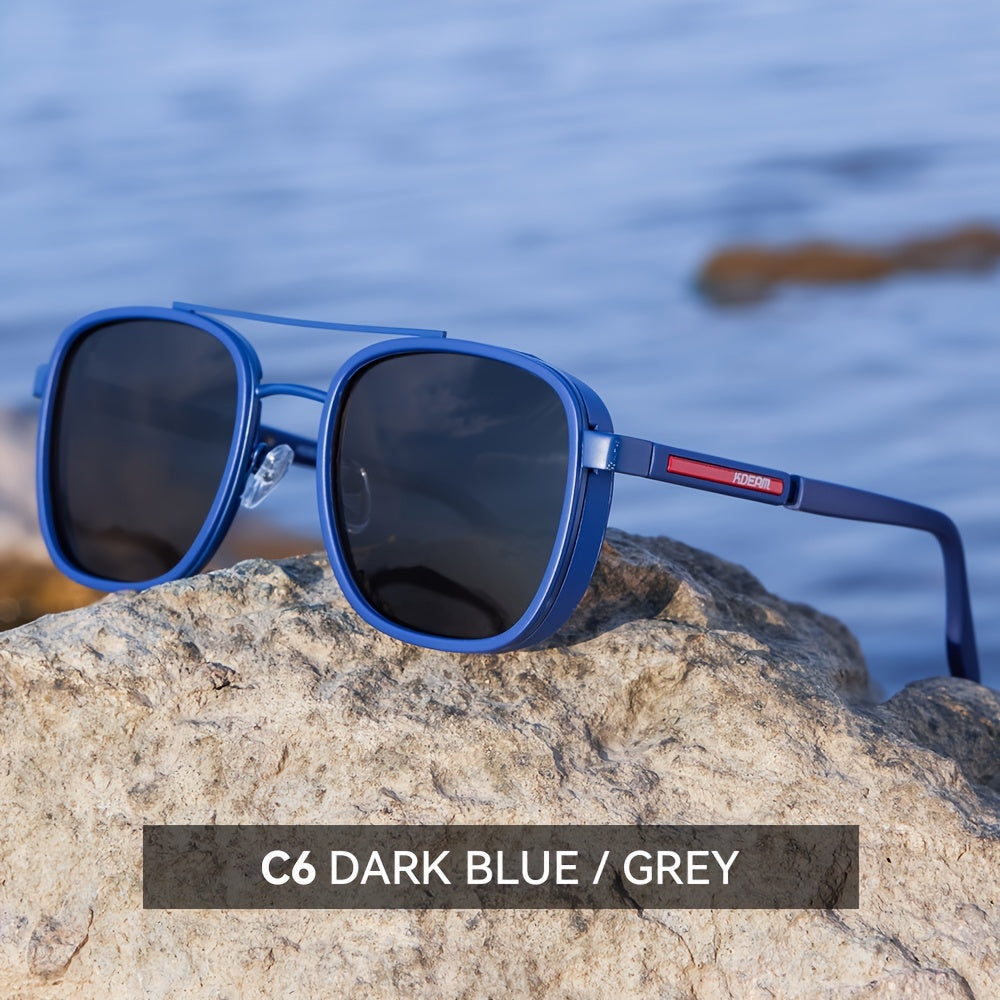 KDEAM Retro Round Fashion Glasses – Blue Light Blocking & Stylish