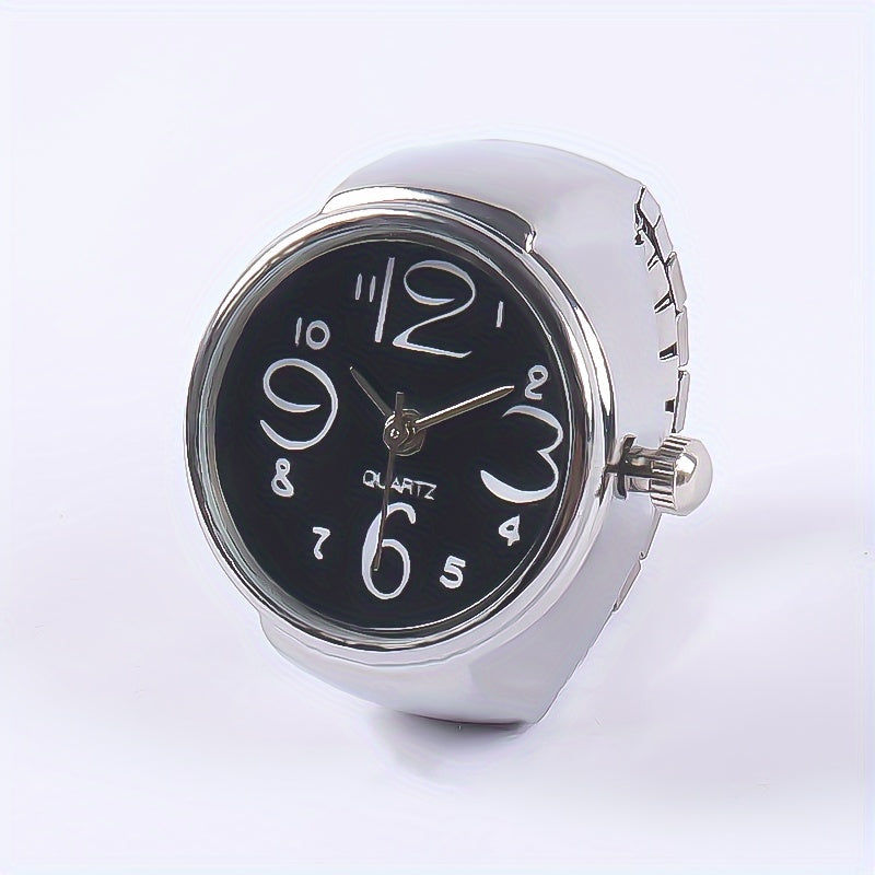 Trendy Ring Watch – Unique Retro Mini Design