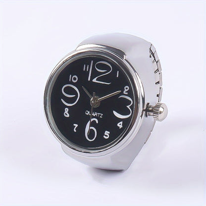 Trendy Ring Watch – Unique Retro Mini Design
