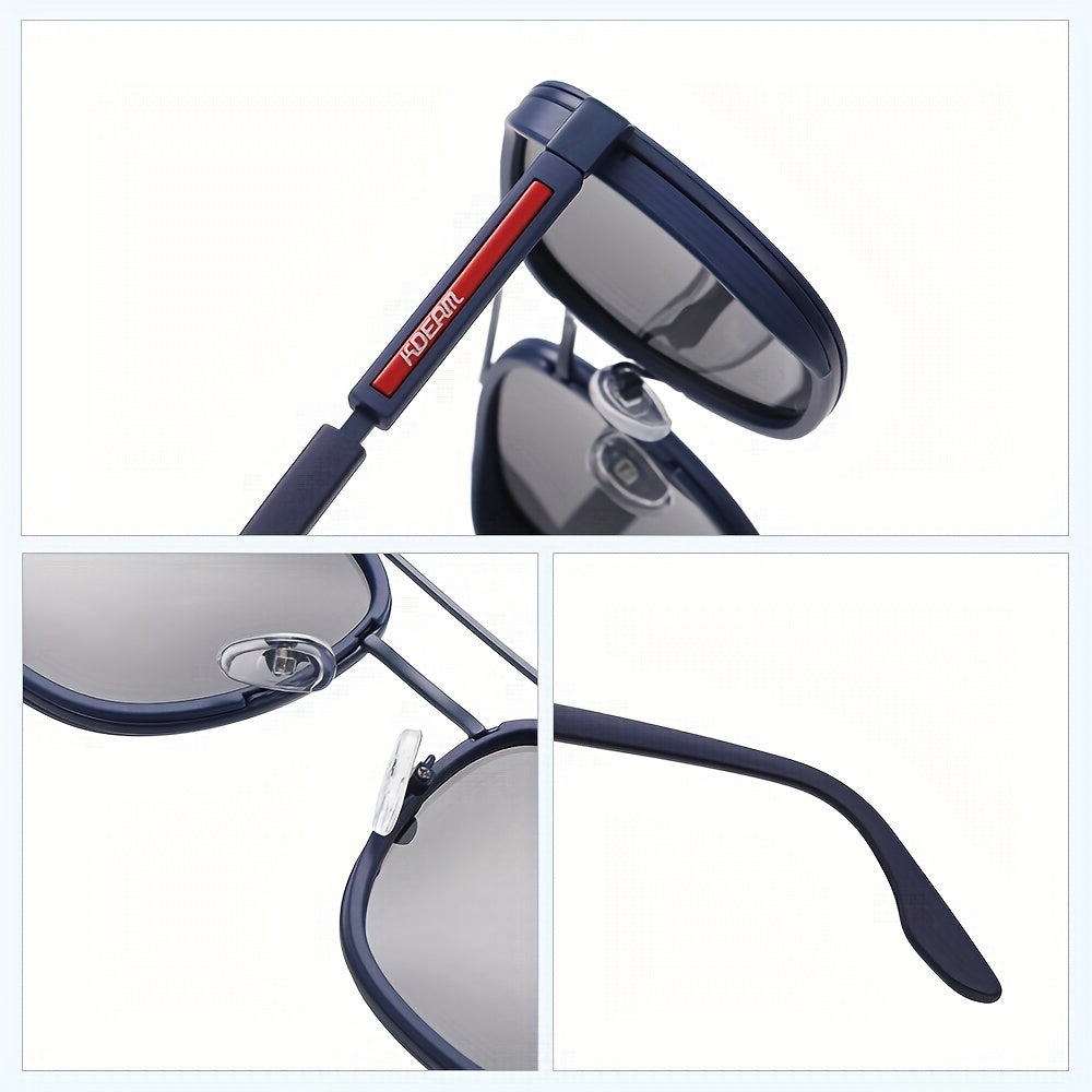 KDEAM Retro Round Fashion Glasses – Blue Light Blocking & Stylish
