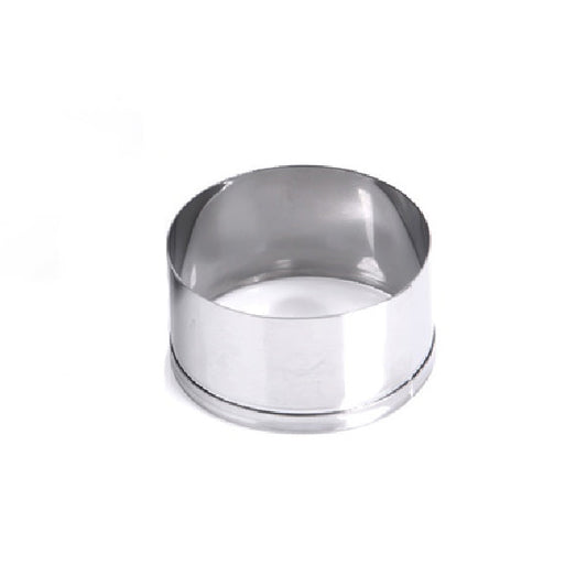 Cookie Cutter Stainless Steel Cookie Cutter with Shape Heart Round Star and Flower (4 Pieces)