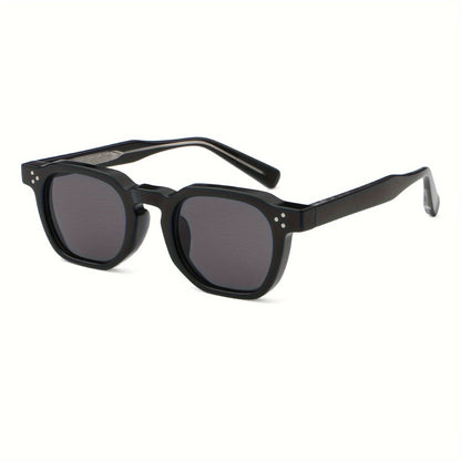 Vintage Retro Square Frame Glasses – Stylish Accessories for Adventurers