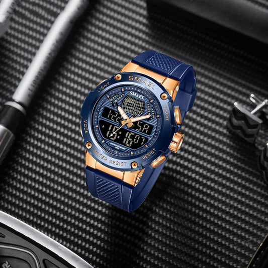 SMAEL Analog Digital Sports Waterproof watch for Men 8032