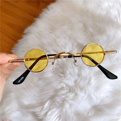 Classic Small Round Sunglasses For Men and Women-SunglassesCraft