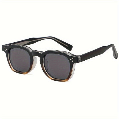 Vintage Retro Square Frame Glasses – Stylish Accessories for Adventurers