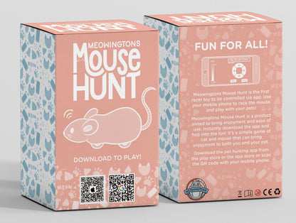 Mouse Hunt Cat Toy, App Controlled