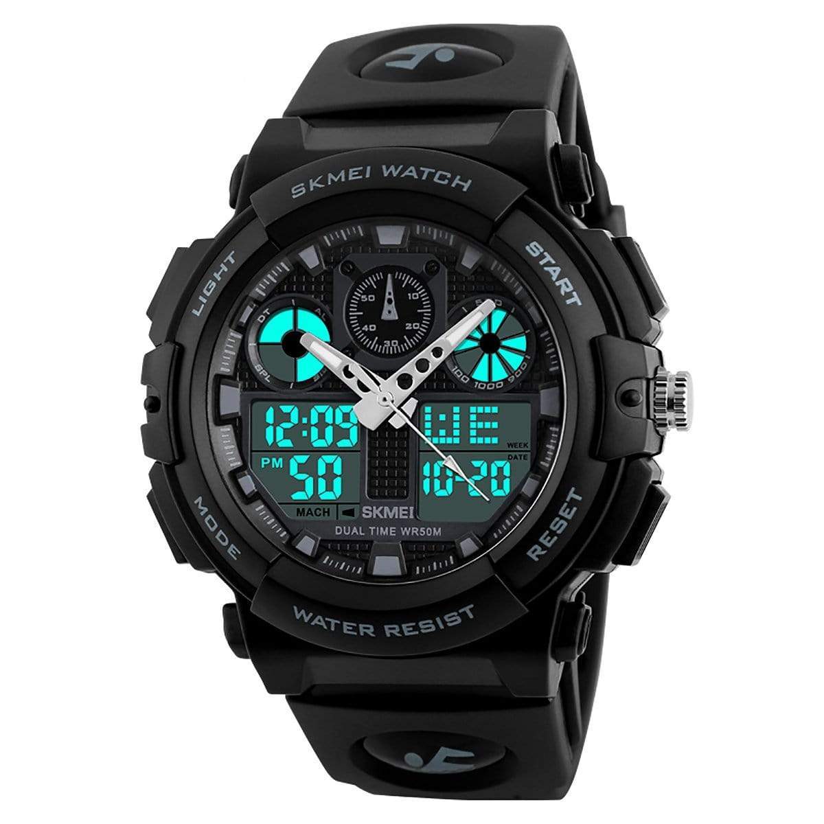 Skmei 1270 Original Analog Digital Multifunction Watch Waterproof wrist watch for Men